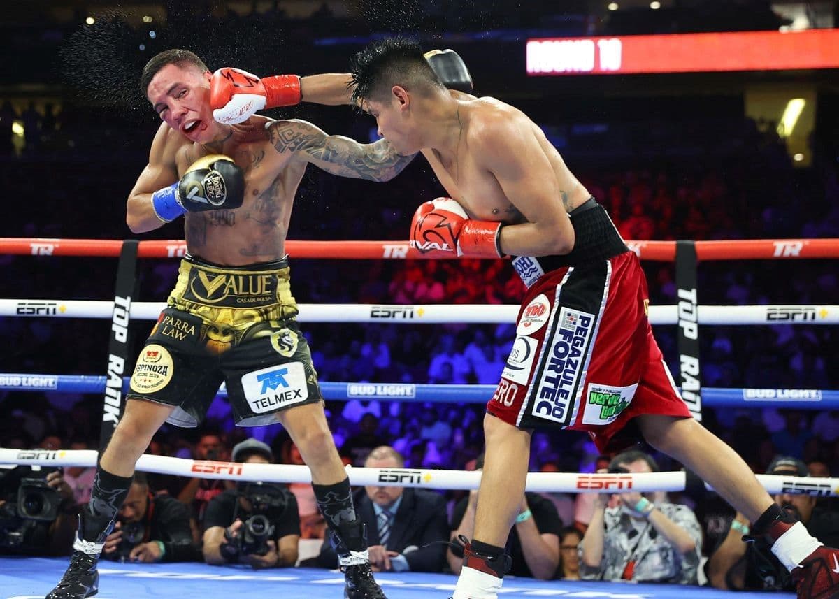 Emanuel Navarrete vs Oscar Valdez fight