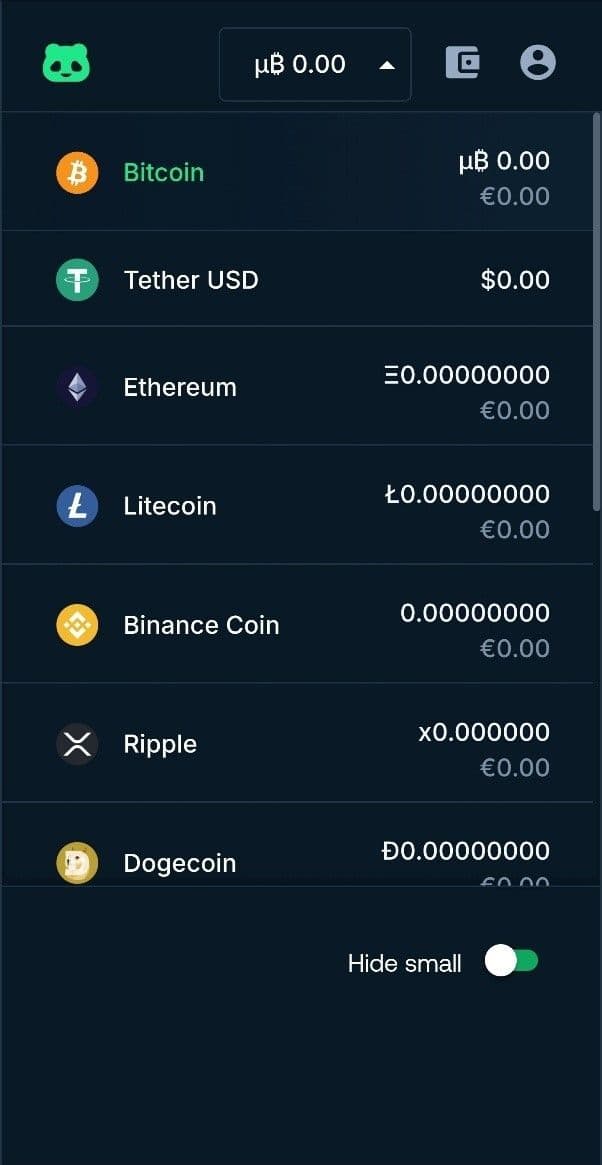 Enter your email address, choose a secure password