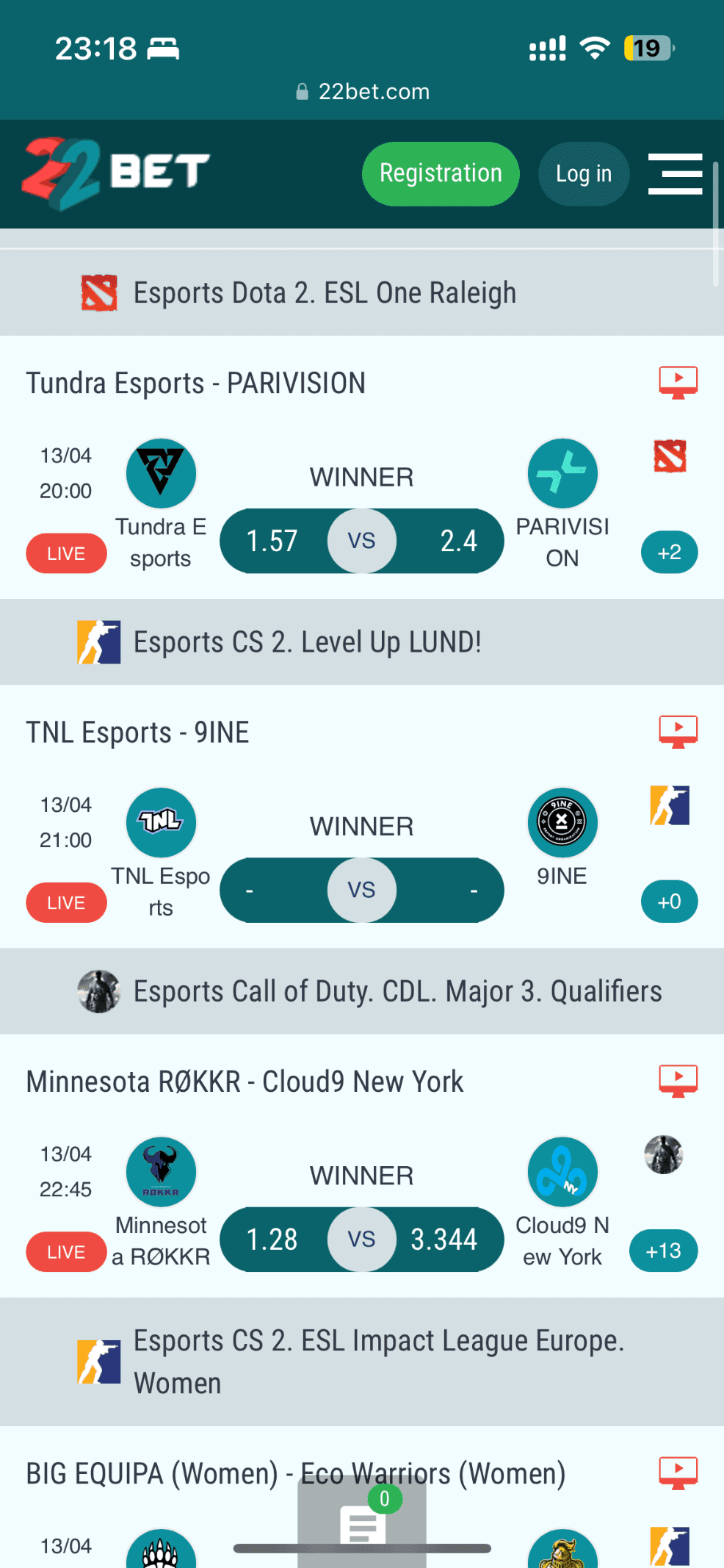 Esports Betting at 22bet.png