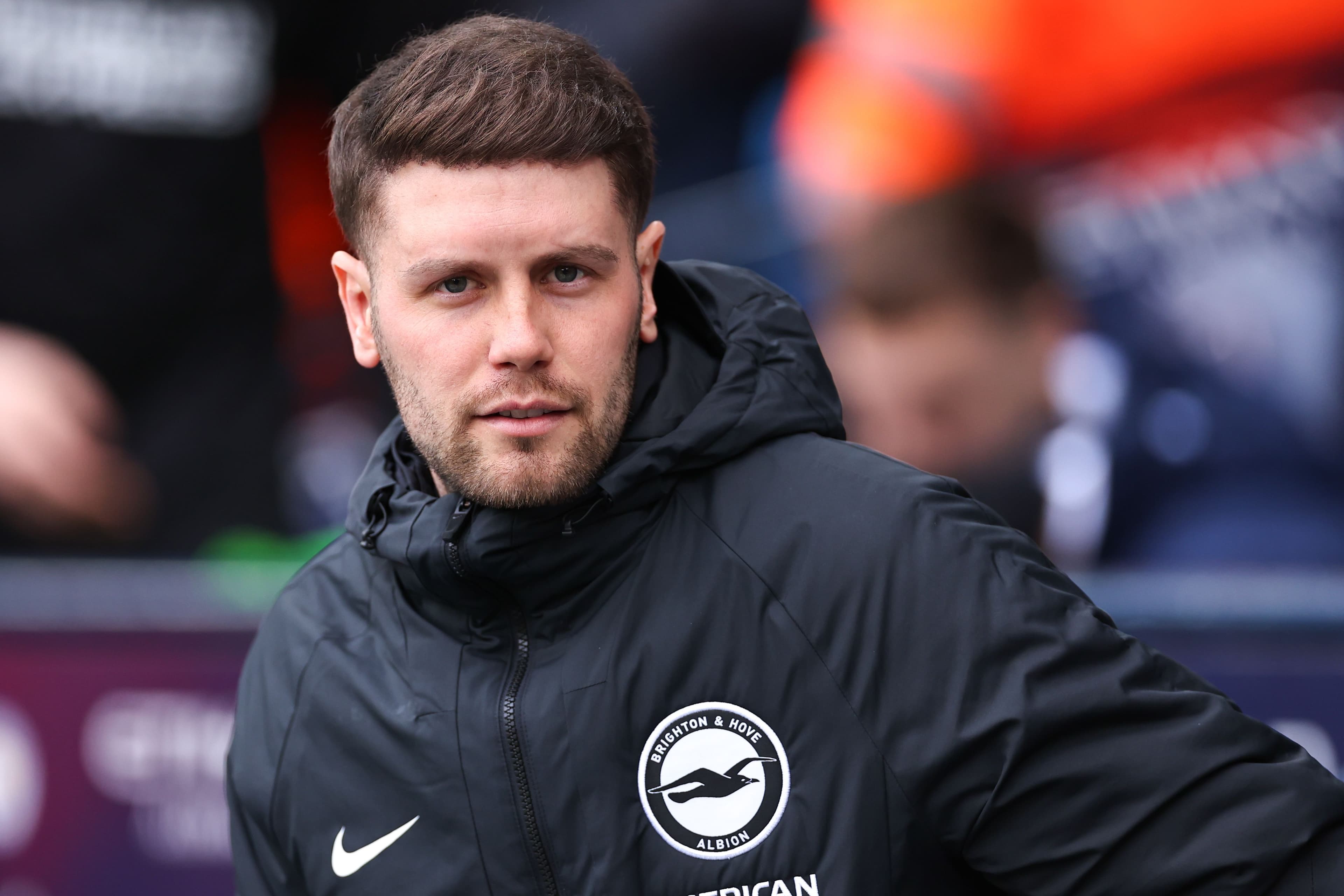 Fabian Hurzeler the head coach of Brighton and Hove Albion