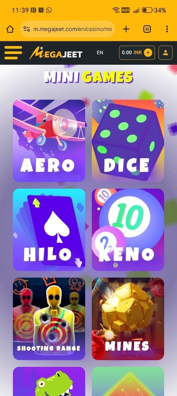 Fast-Paced Gambling Megajeet