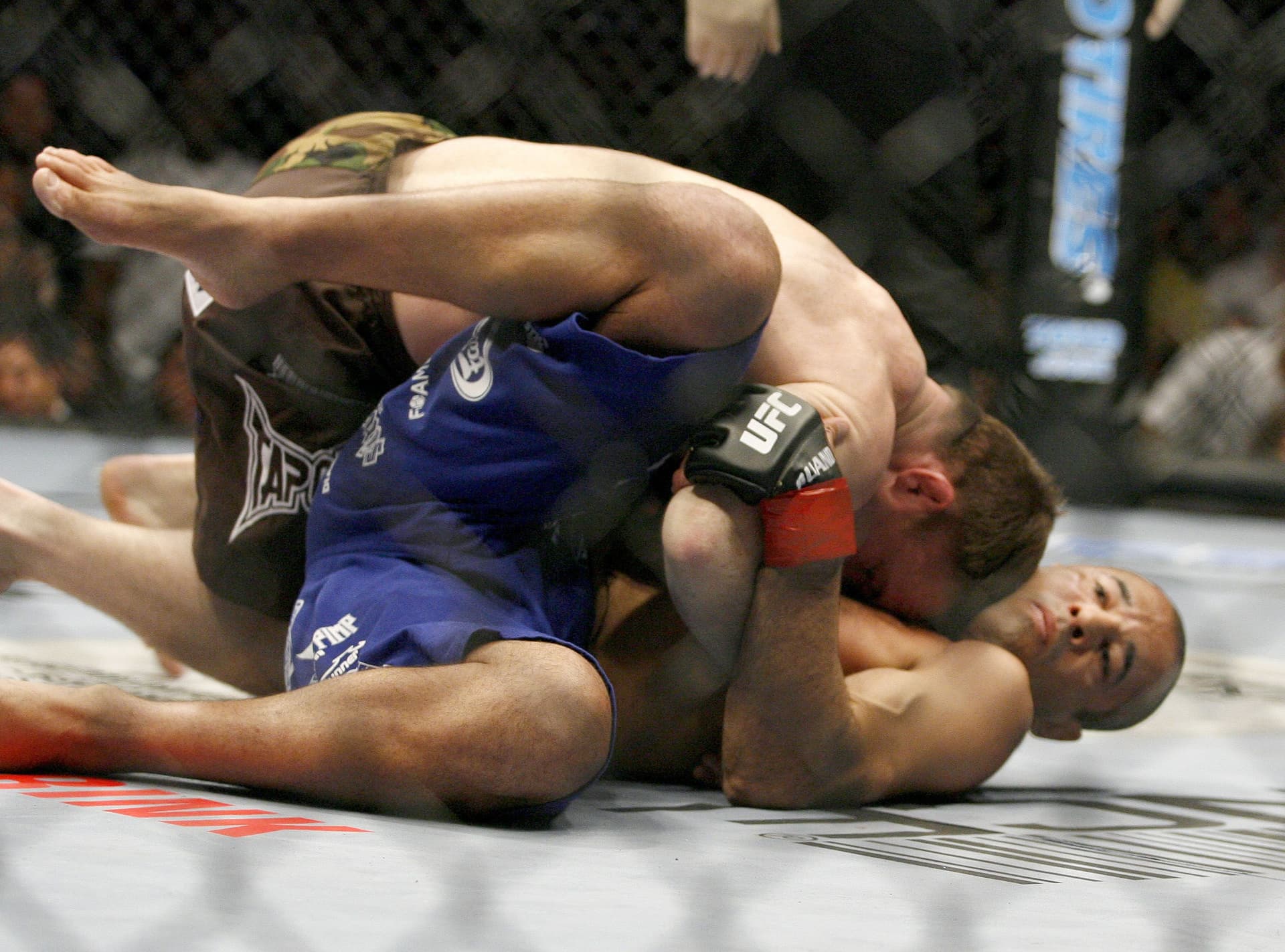 Matt Hughes, winner of UFC 60, and Royce Gracie