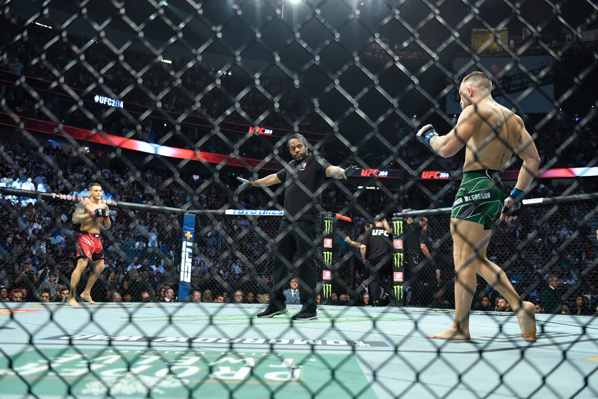 Dustin Poirier and Conor McGregor