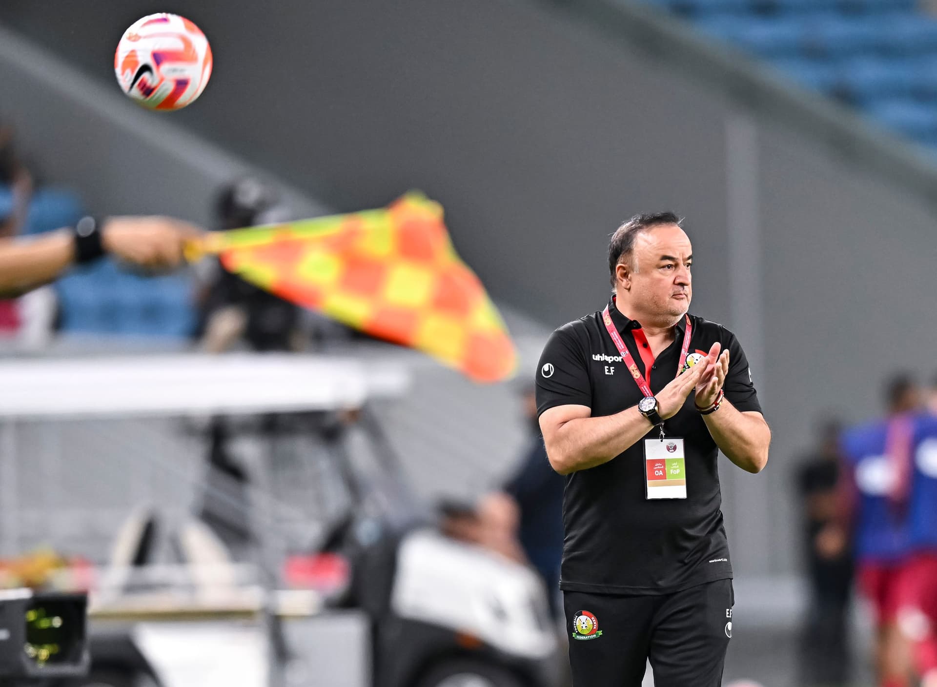 Kenya's Turkish head coach Engin Firat