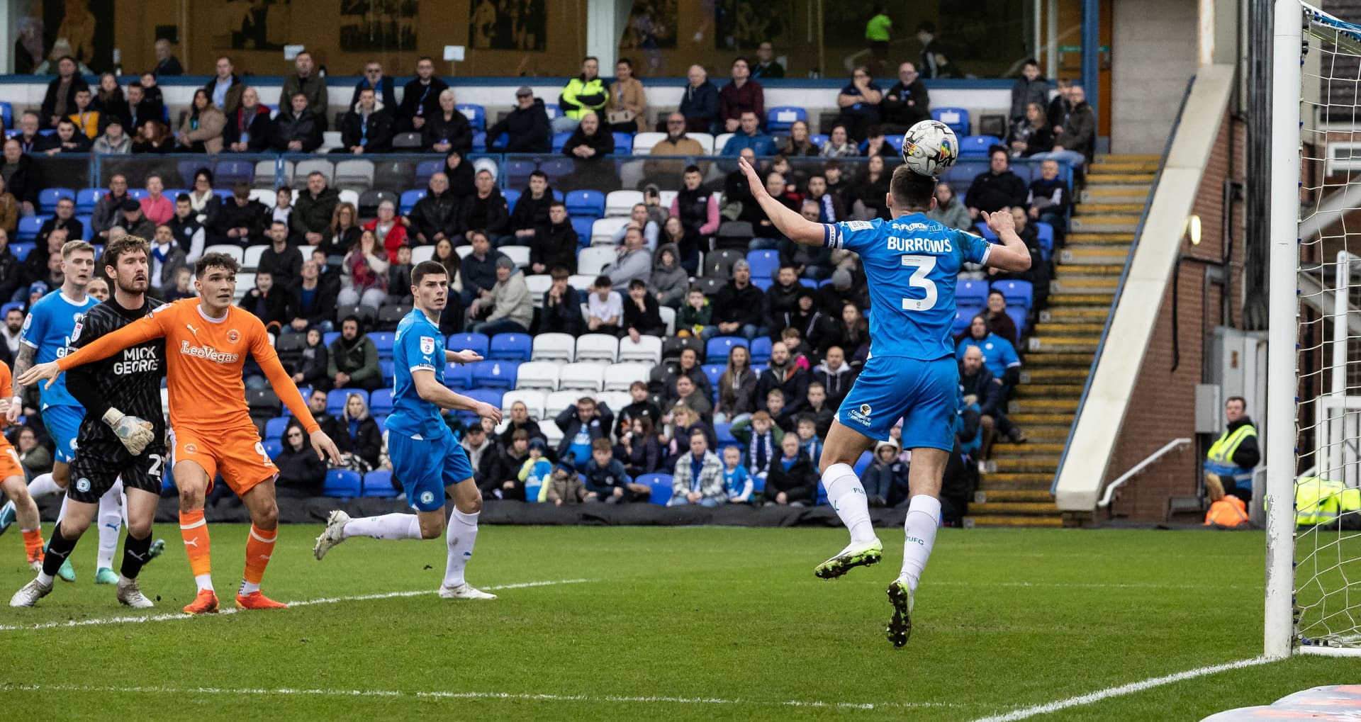 Peterborough United's Harrison Burrows