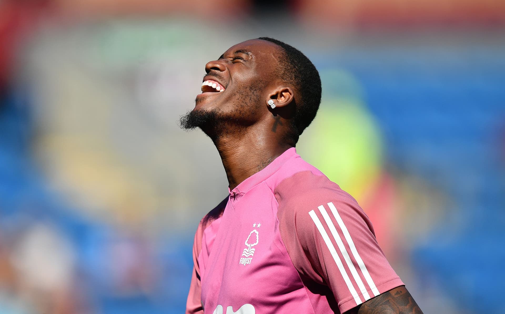 Nottingham Forest's Callum Hudson-Odoi during the Premier League match between Burnley FC