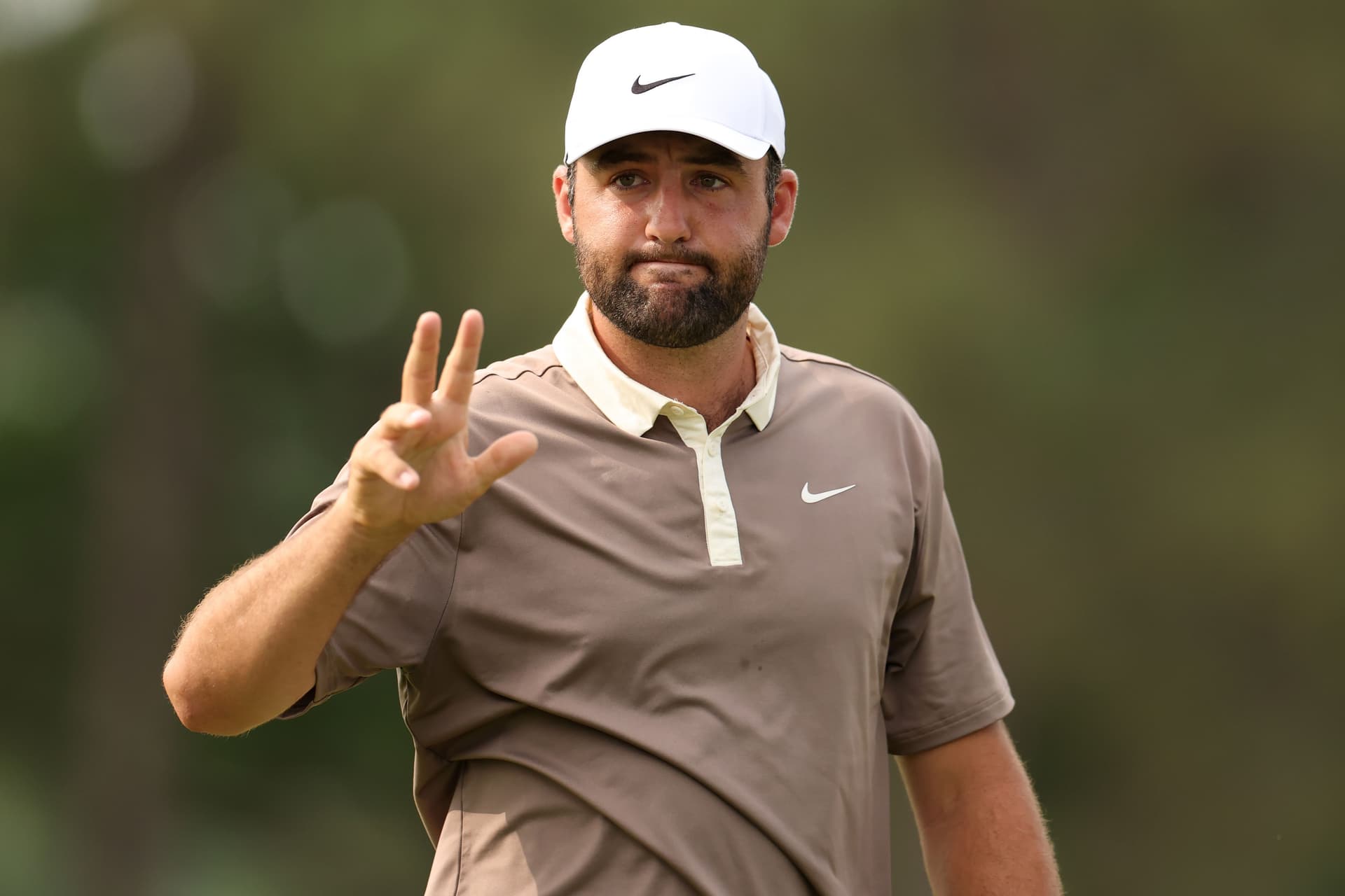 Scottie Scheffler of the United States