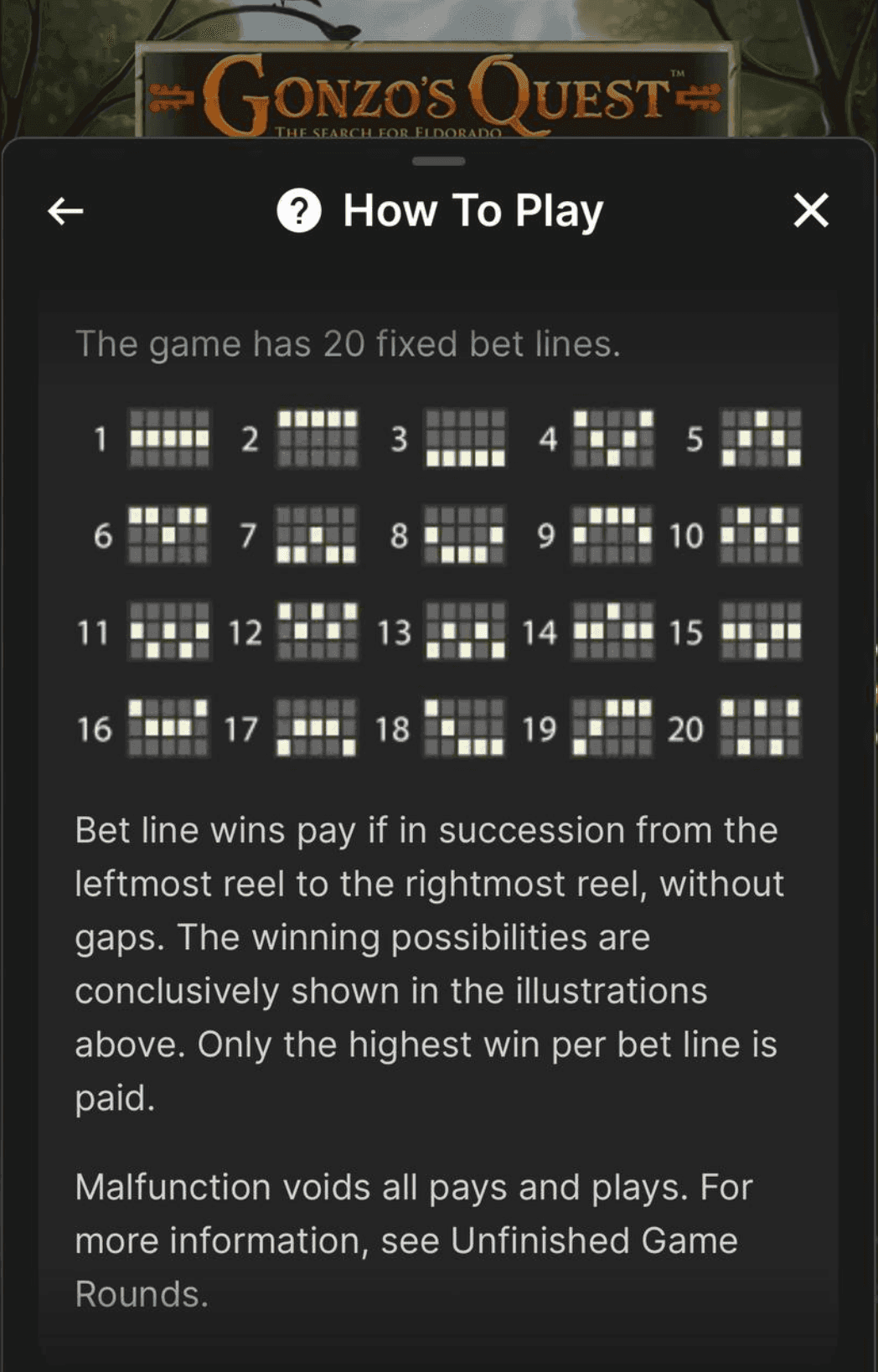 Gonzo’s Quest Reels, Rows, Paylines.png