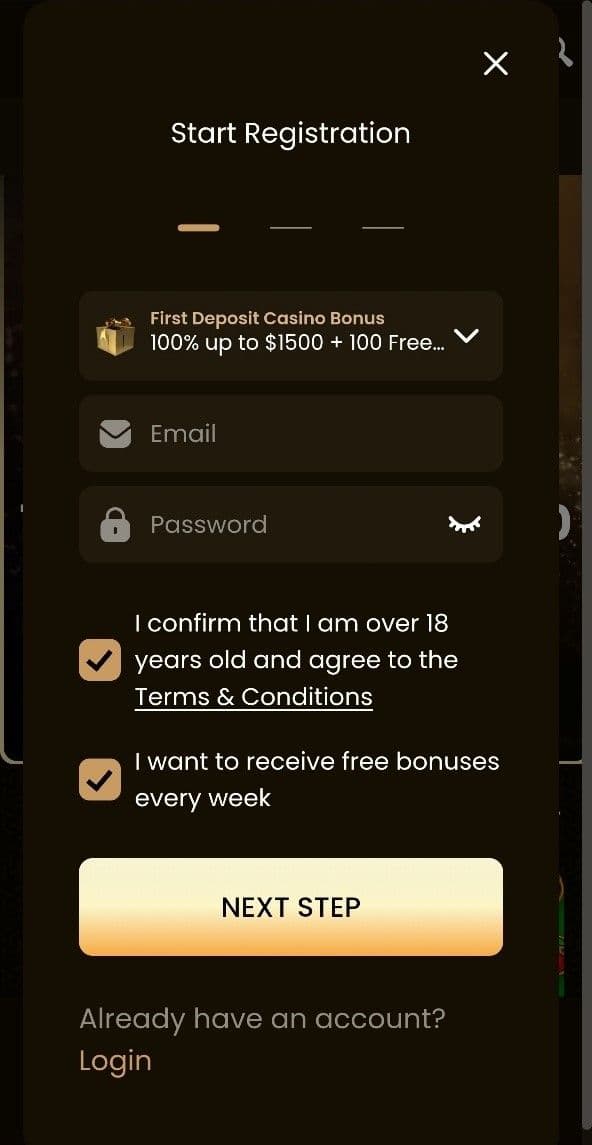 Head over to Goldspin Casino