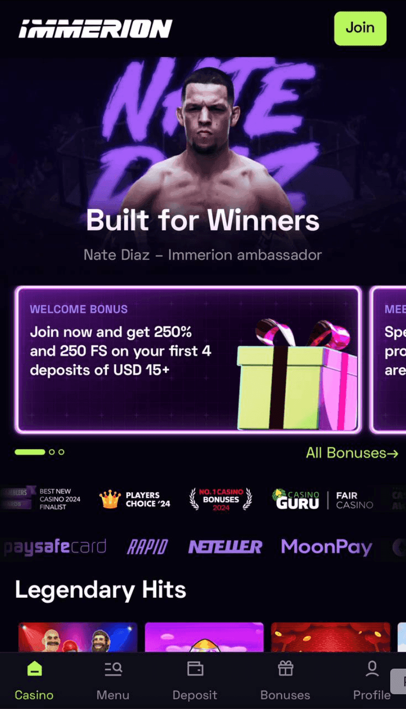 Hit the Join button.