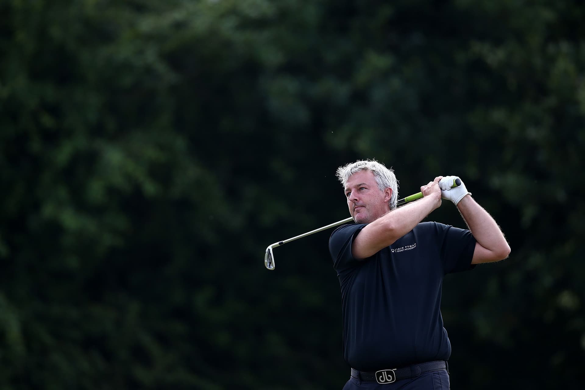Iain Pyman of Waterfront Golf Limited in action during day 2 of the PGA Fourball