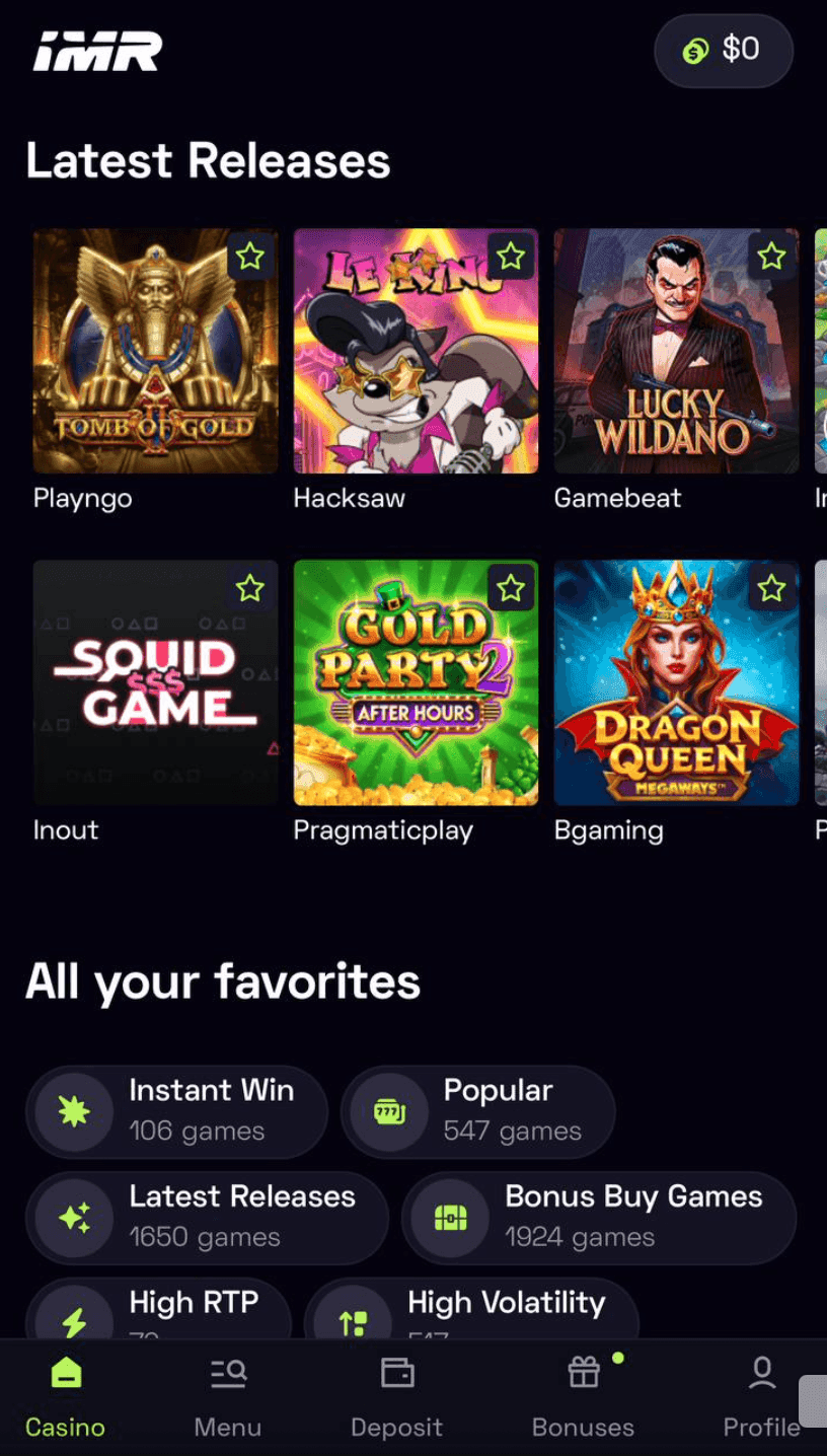 Immerion Mobile Experience