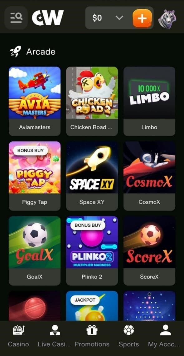 Instant Games CASHWIN