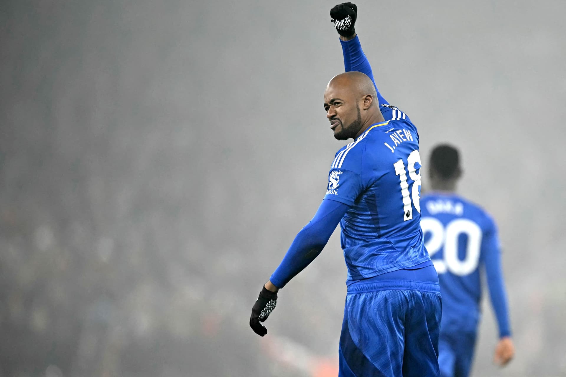 Jordan Ayew celebrates scoring the team's first goal.jpg