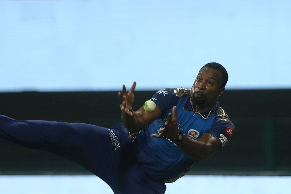 Kieron Pollard of Mumbai Indians takes a catch.jpeg