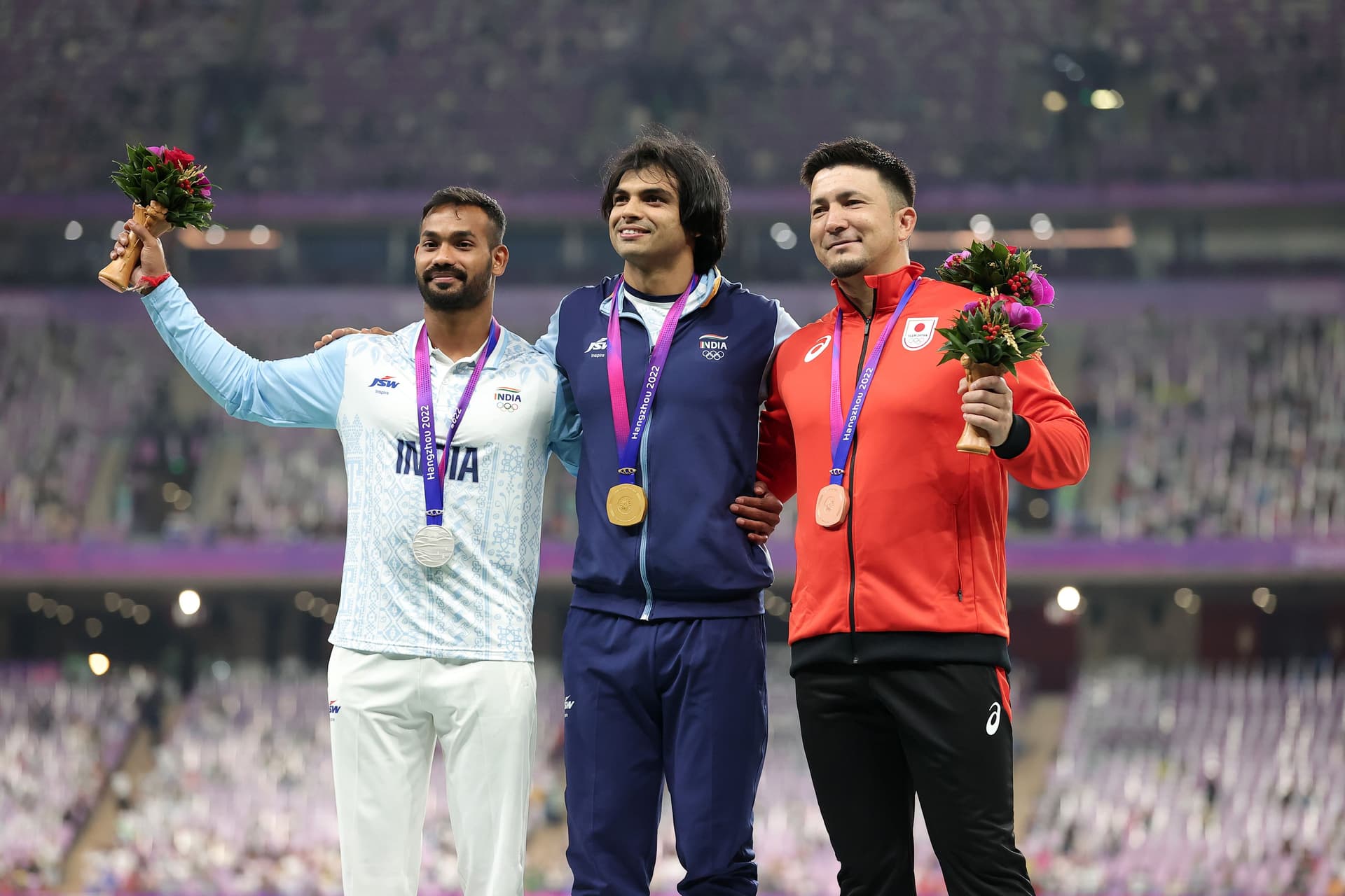 Kishore Jena Neeraj Chopra Asian Games 2023.jpeg