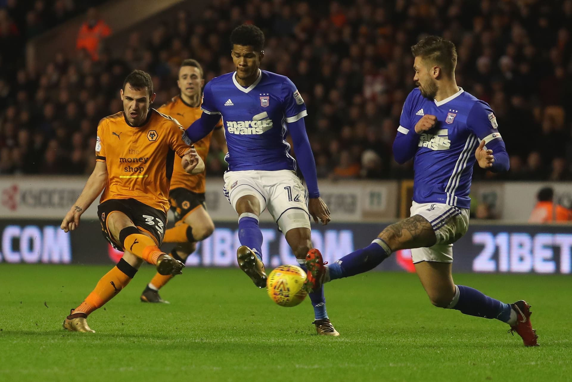 Leo Bonatini, Jordan Spence and Luke Chambers