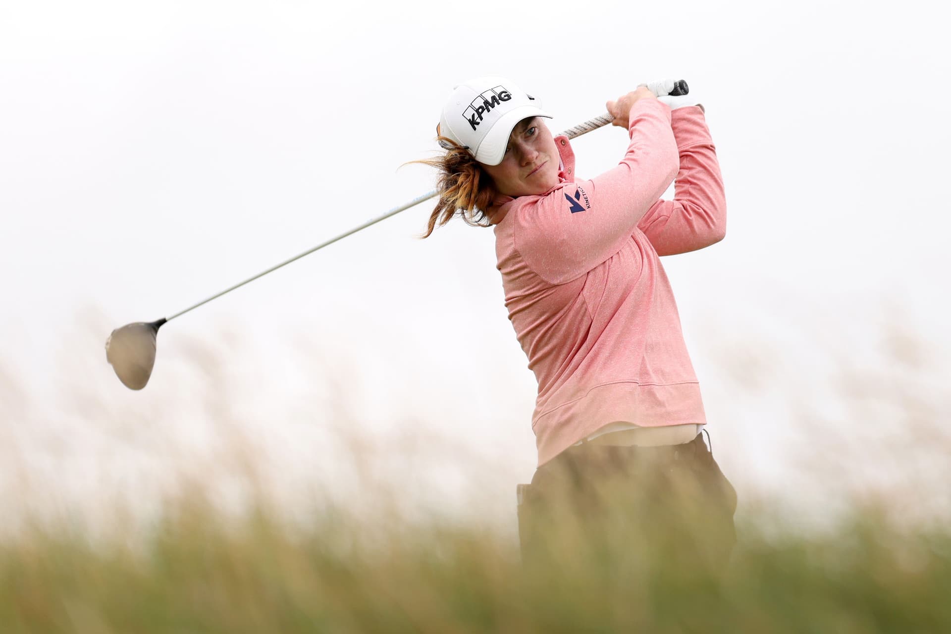 Leona Maguire of Ireland tees
