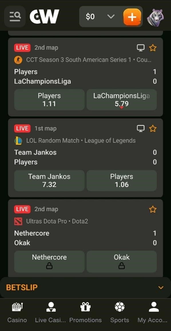 Live Betting & Streaming – Watch Esports in Real Time