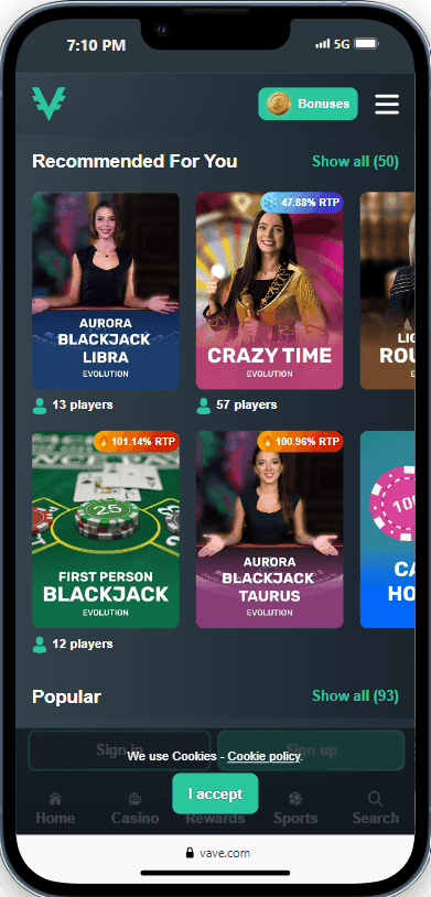Live Dealer Games – Real Casino Experience at Vave.png