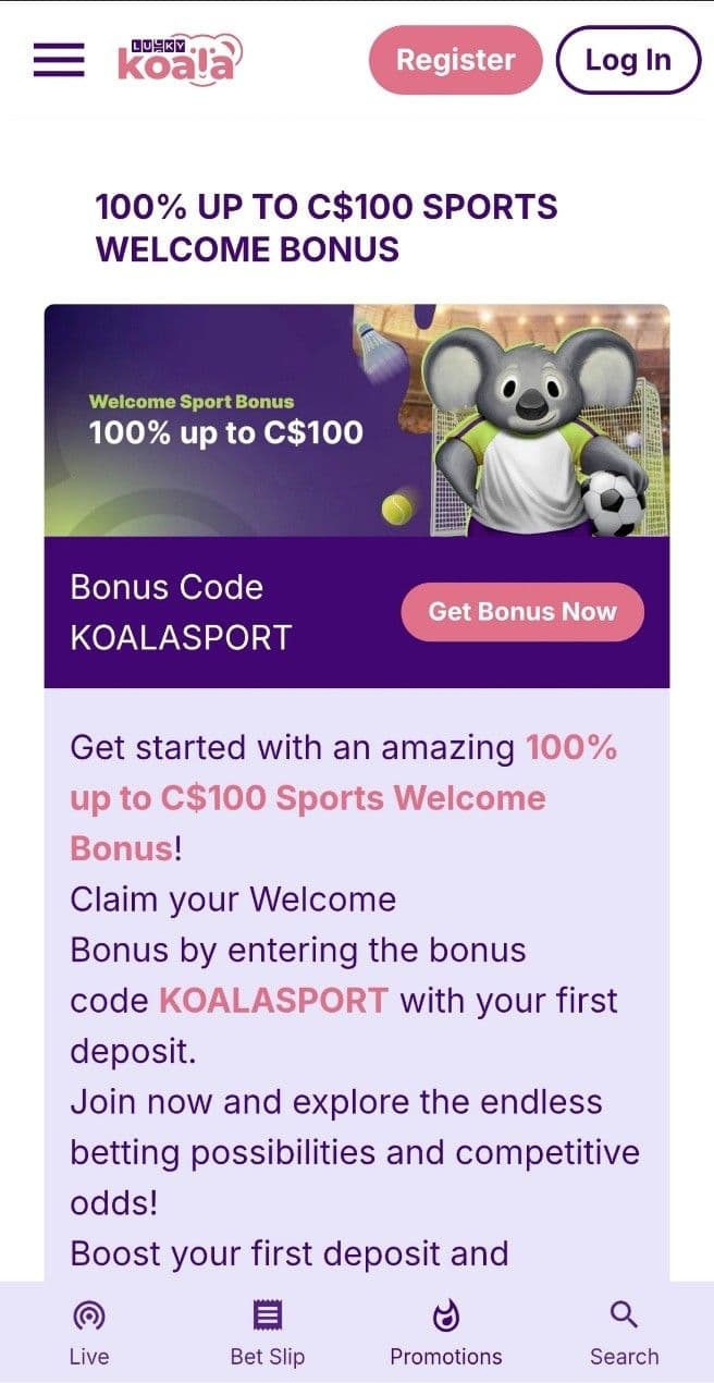 Lucky Koala Have a Sports and Casino Welcome Bonus.jpg