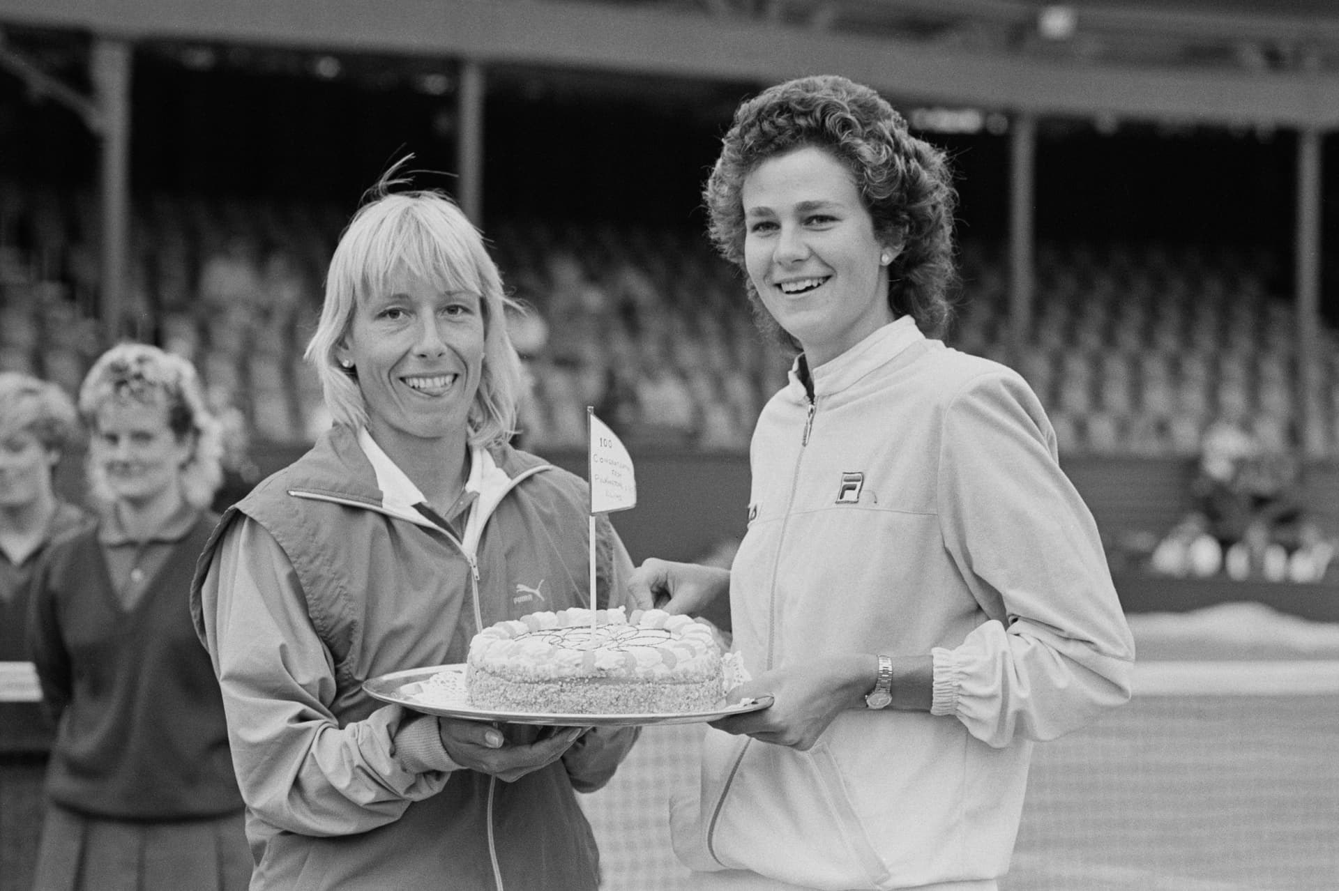 Martina Navratilova and Pam Shriver