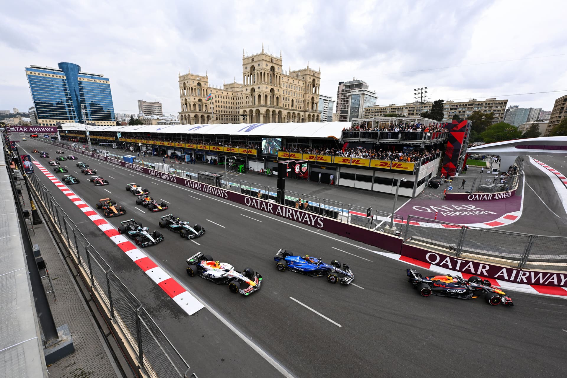 Max Verstappen of the Netherlands driving the (1) Oracle Red Bull Racing RB21