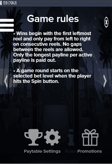 Max Win Potential cygnus 6