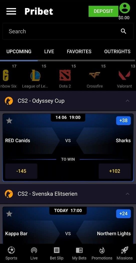 Mega Dice Esports Betting Review