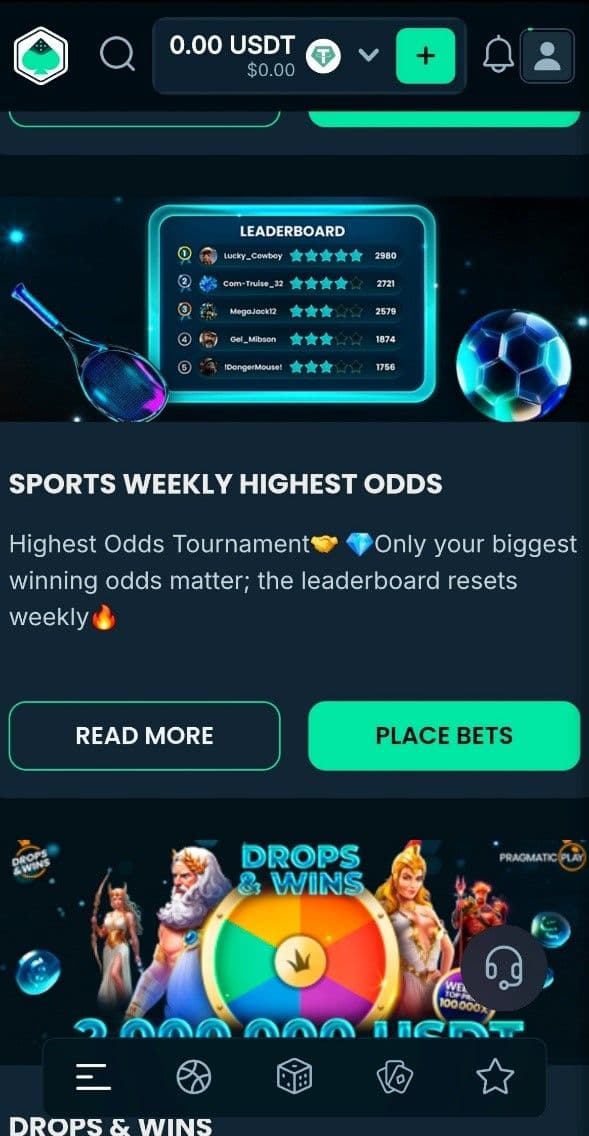 Mega Dice Sports Weekly