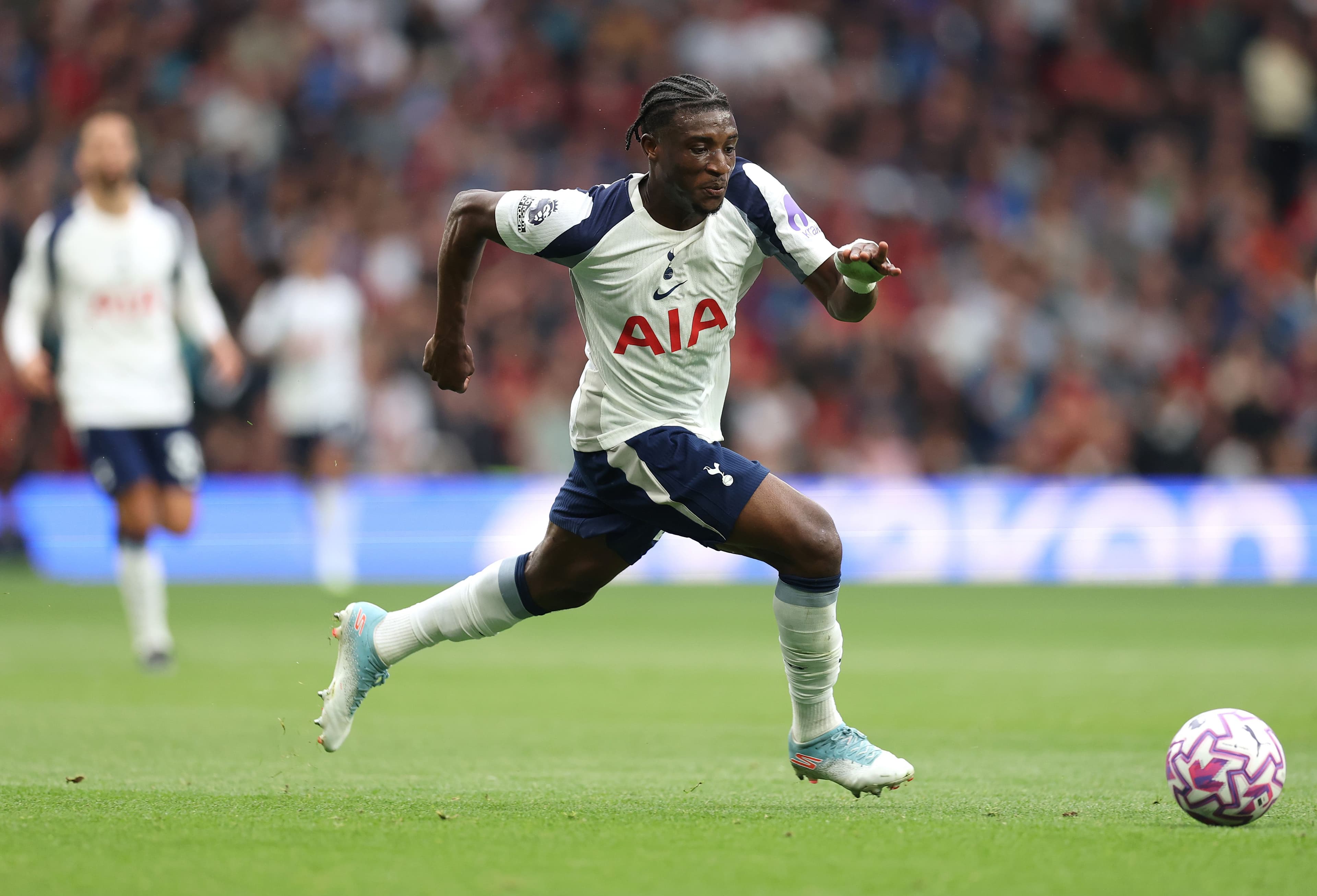 Mohammed Kudus of Tottenham Hotspur during the Premier League