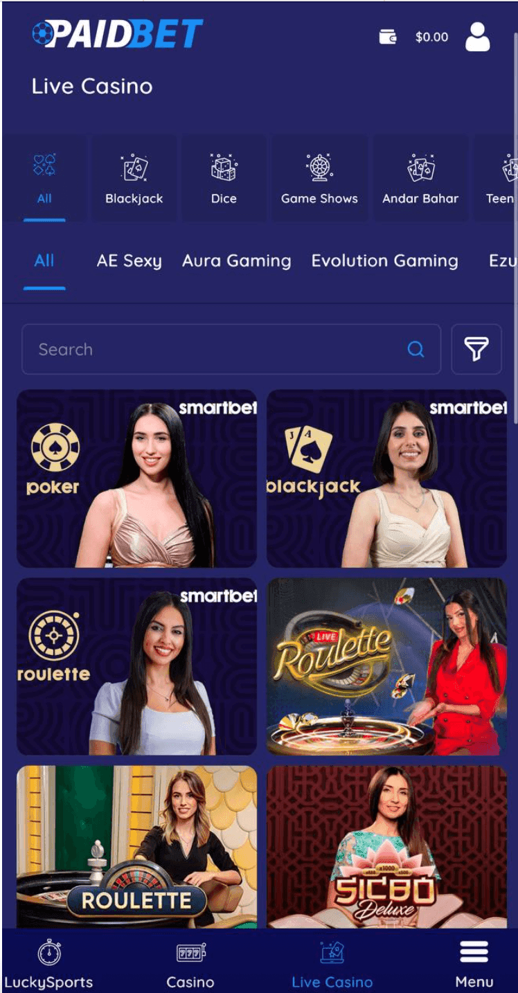 Paidbet Live Dealer Games.png