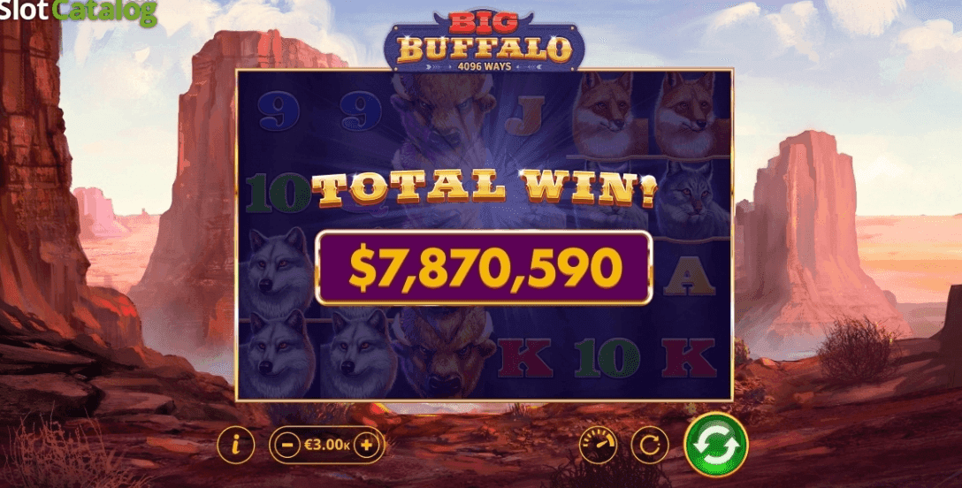 Big Buffalo Slot Playing Guide