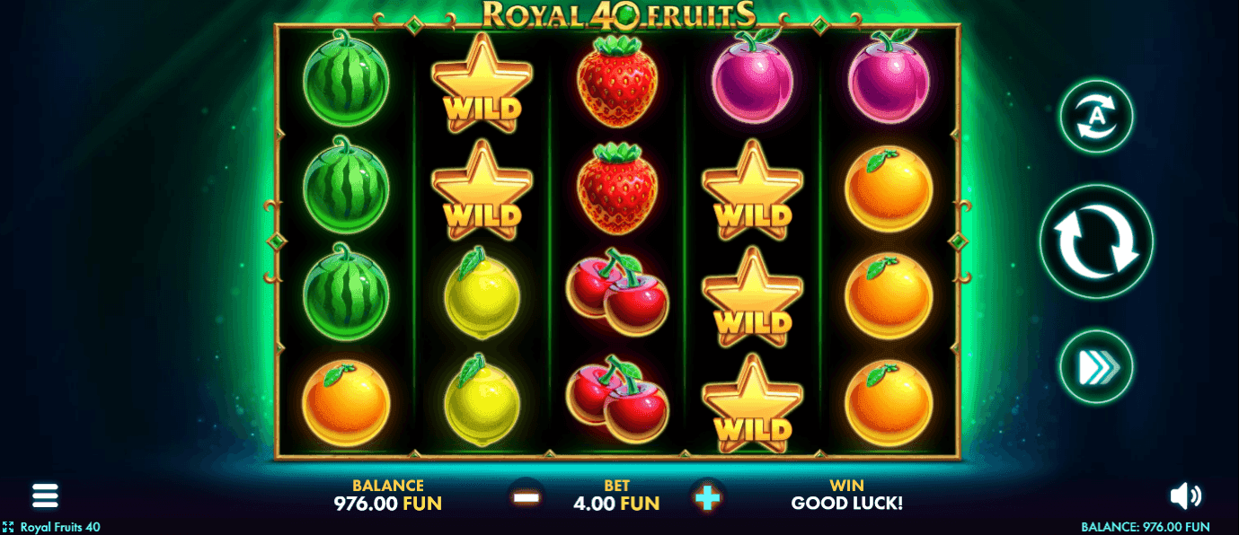 Royal Fruits 40 for Real Money Playing Guide