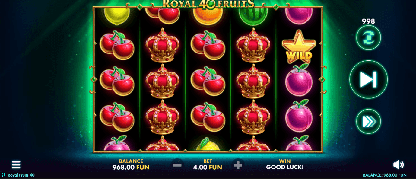 Royal Fruits 40 for Real Money Playing Guide