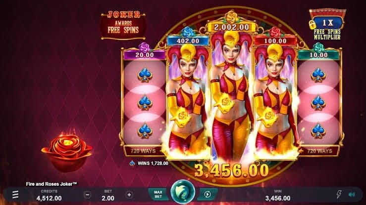 Fire and Roses Joker Slot Playing Guide