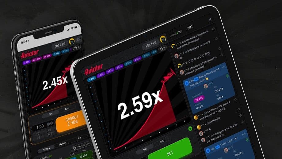 Playing Aviator Game on Mobile.jpg