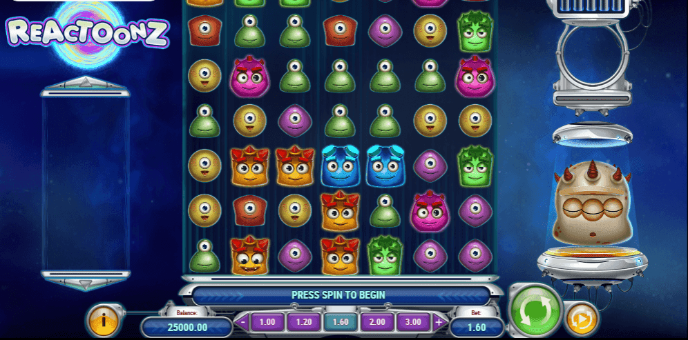 Reactoonz Slot Demo and Review