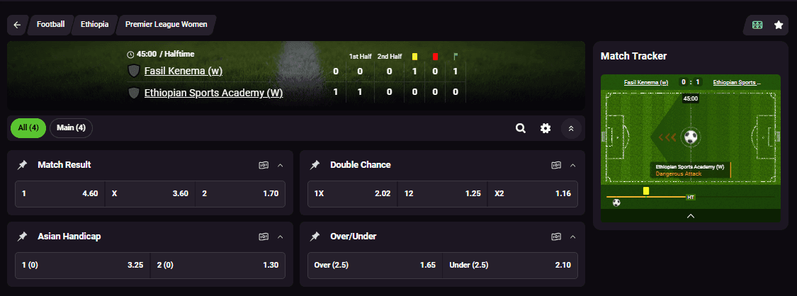 Real-time Action, Cashouts & Odds Updates!