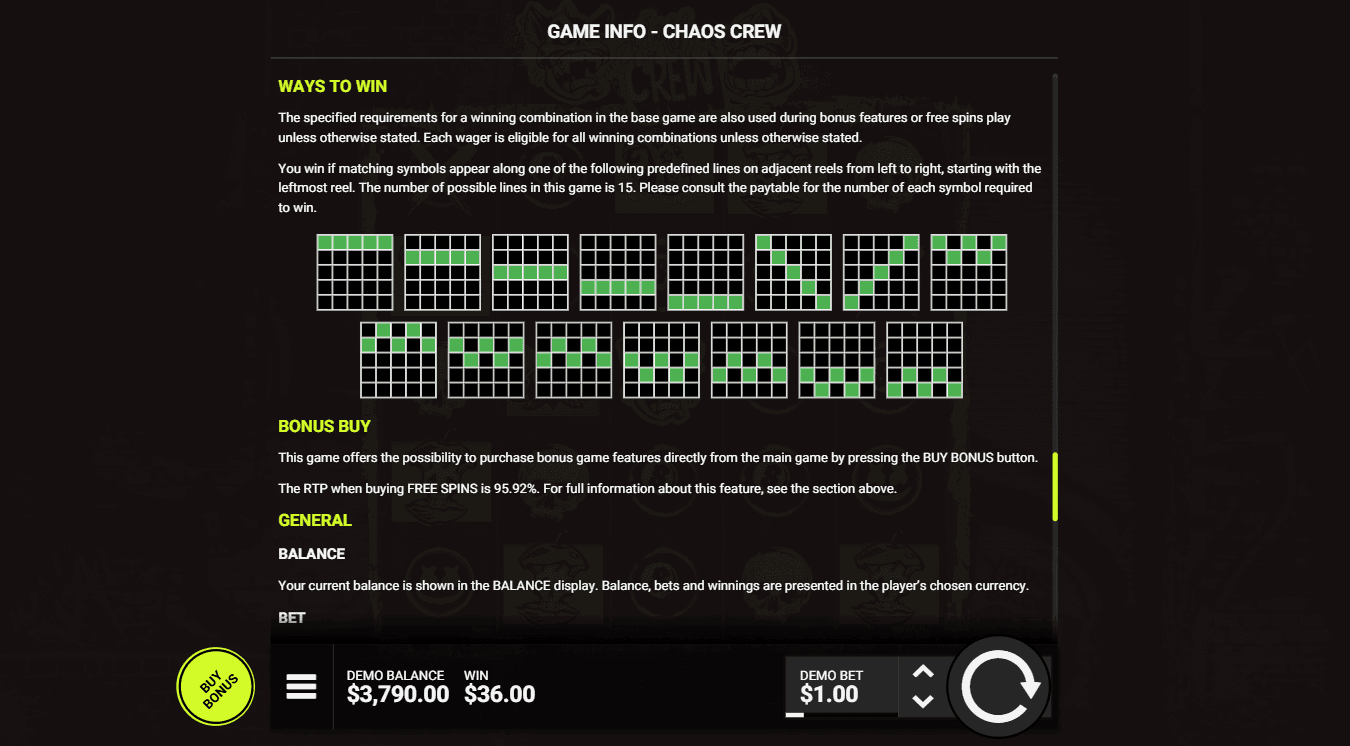 Reels, Rows, Paylines chaos crew.png