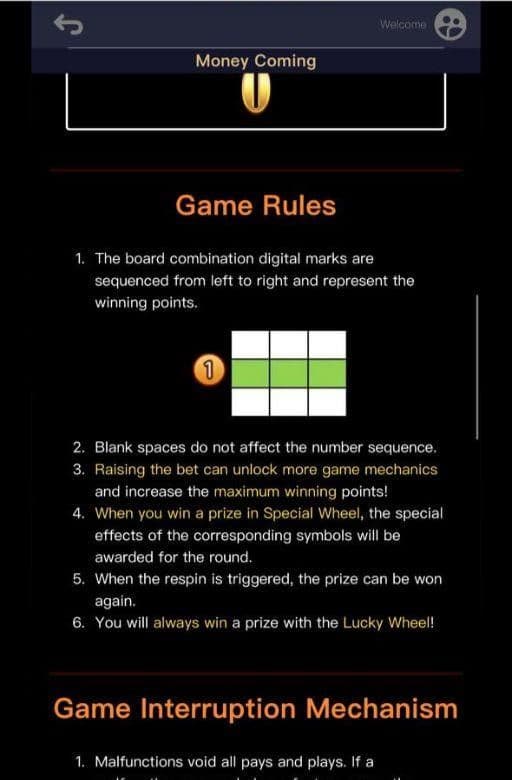 Reels, Rows, Paylines money coming