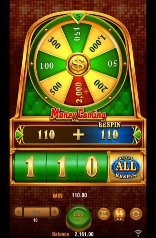 Respins money coming