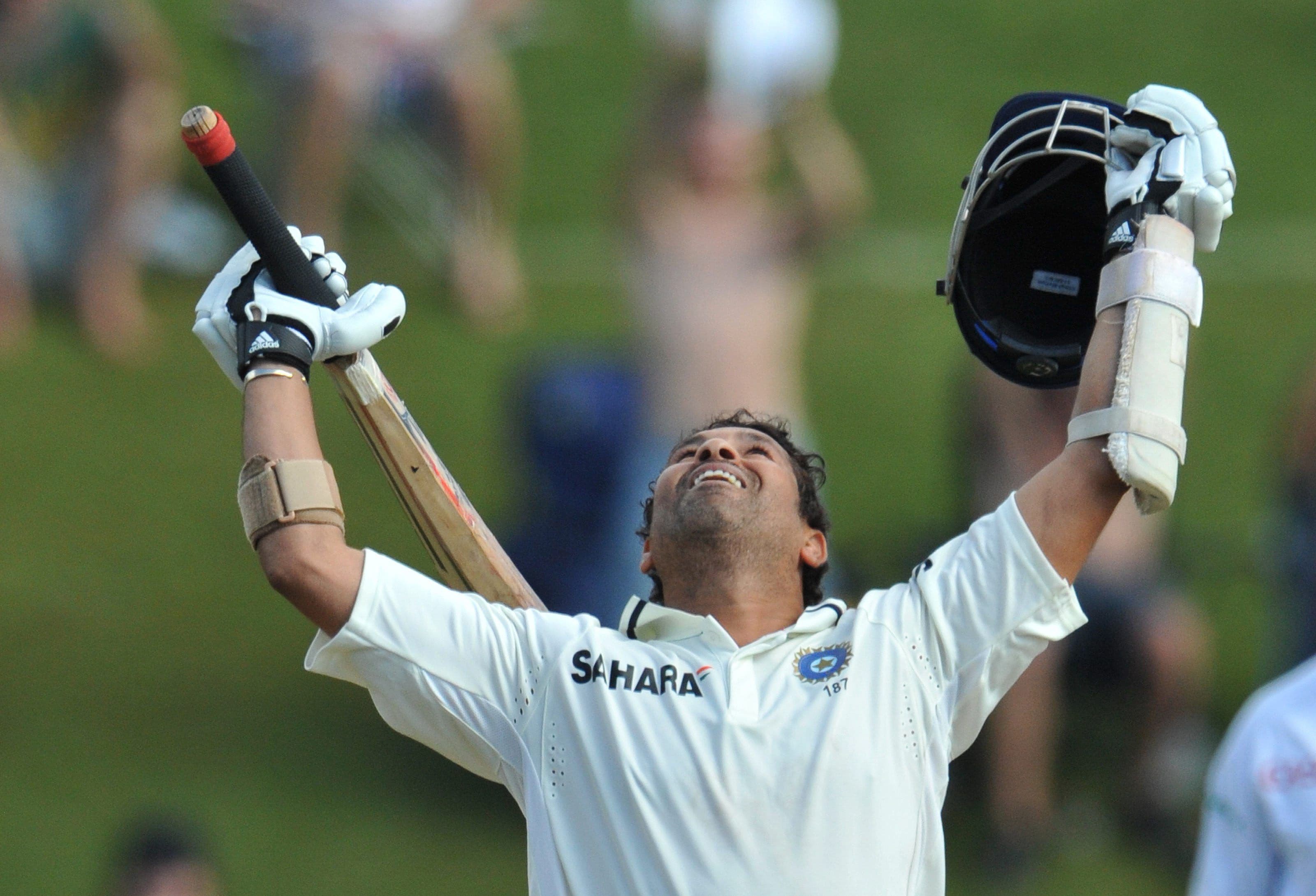 Sachin Tendulkar Celebrating 50th Test Century