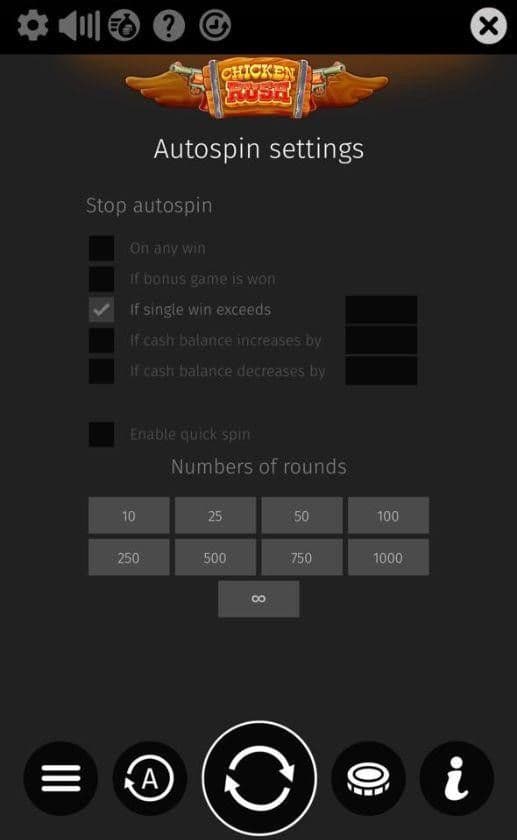 Set up autoplay if you prefer to play hands-free