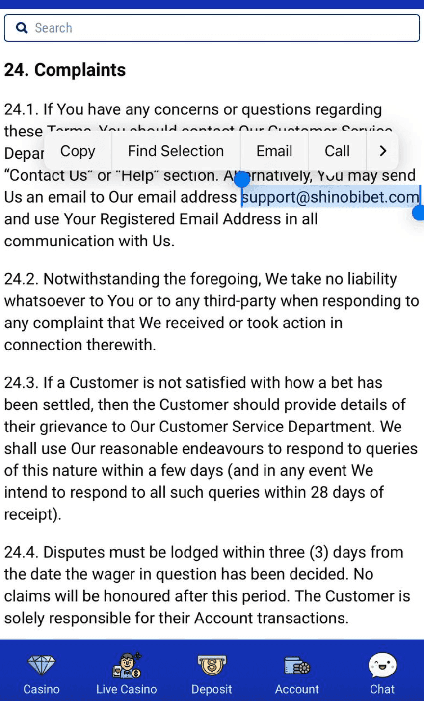 Shinobibet Complaint Resolution Process.png