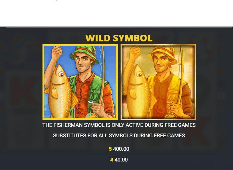 Special Symbols fishing frenzy