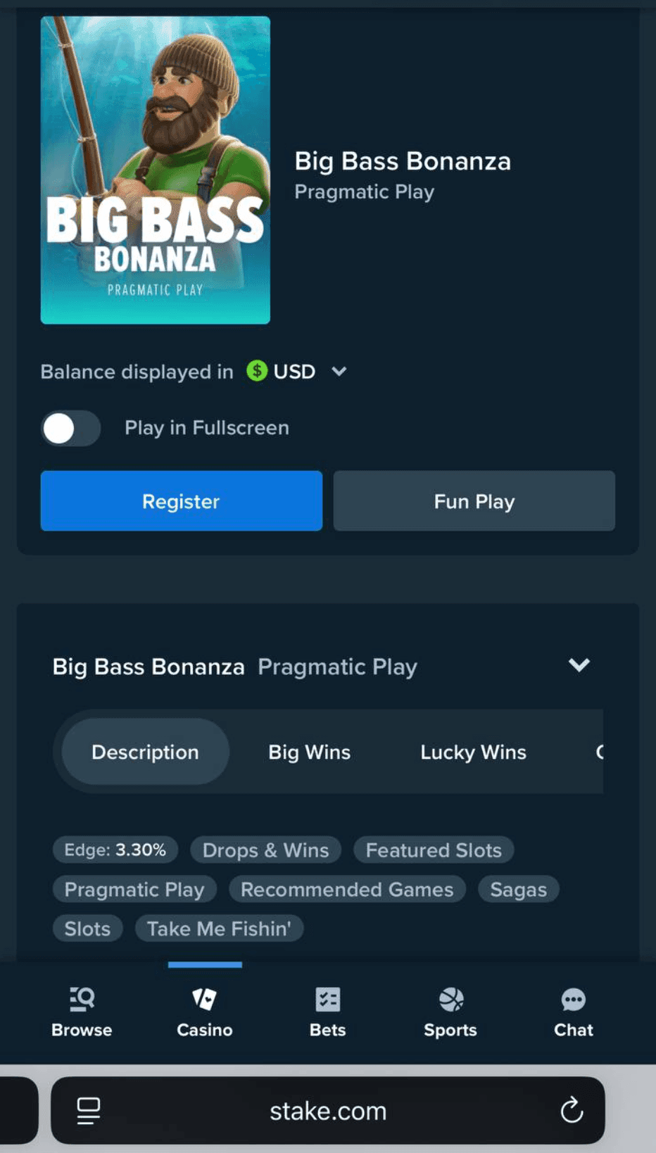 Spin the reels of Big Bass Bonanza