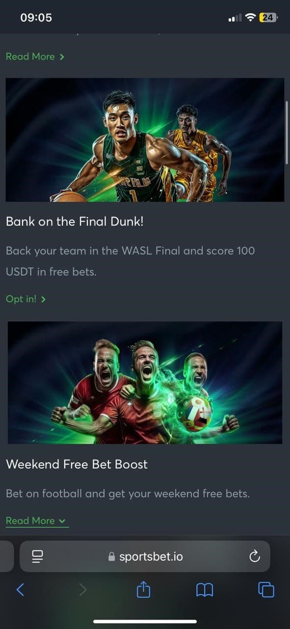 Sportsbet.io Fee Bets and Sports Betting Promotions