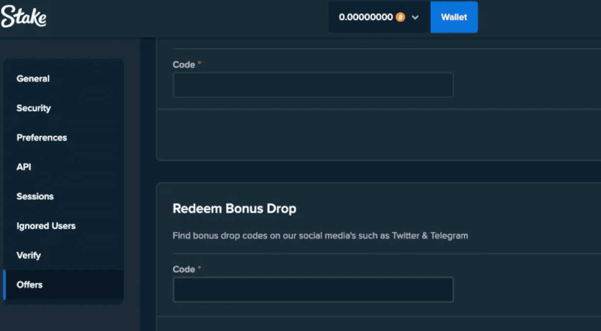 Sign into stake account