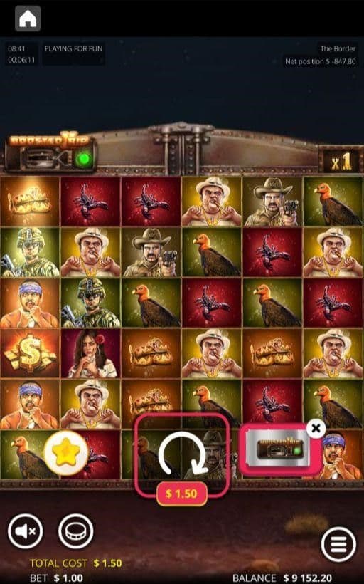 Start spinning the reels and look for clusters of 5+ matching symbols